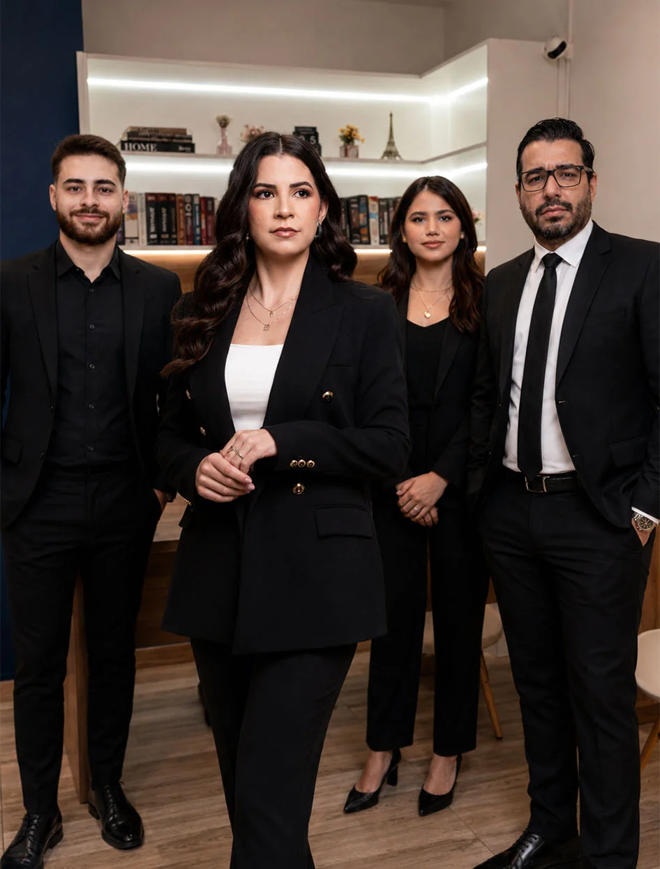 Equipe de advogados da Larissa Siqueira Advocacia